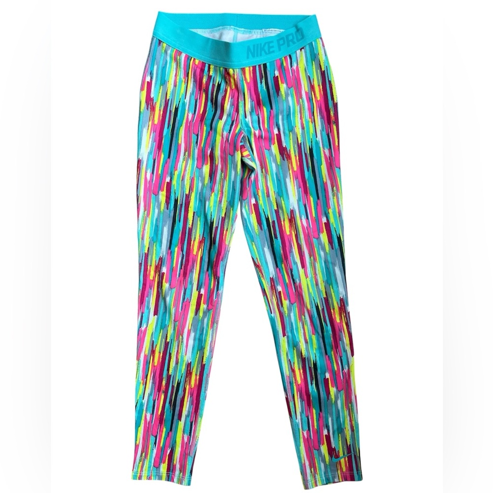 NIKE Pro Girls Leggings size medium. 1645